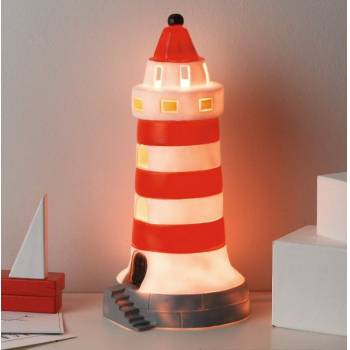 Lighthouse Lamp Red