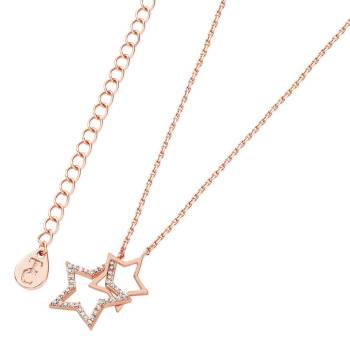 Tipperary Interlocking Star Rose Gold Pendant