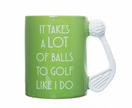 Takes A Lot Of Balls Golf Mug