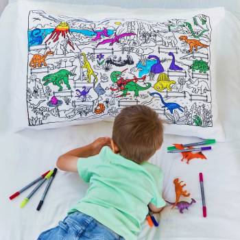 Dinosaur Pillowcase From Eat Sleep Doodle