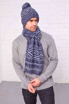 Chunky Knit Hat And Scarf Set