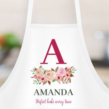 Initials and Name - Perfect Bake Every Time Personalised Apron