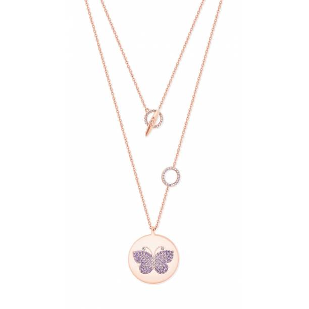 Tipperary Butterfly Disc Pendant