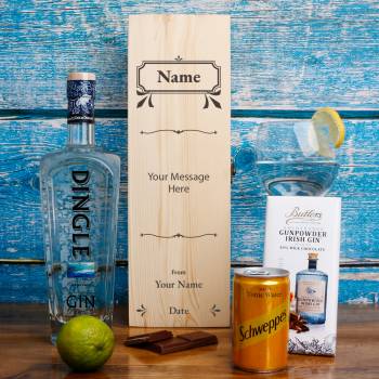 Any Text - Personalised Gin Box
