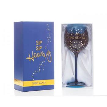 Opulent Wine Glass - Age 50