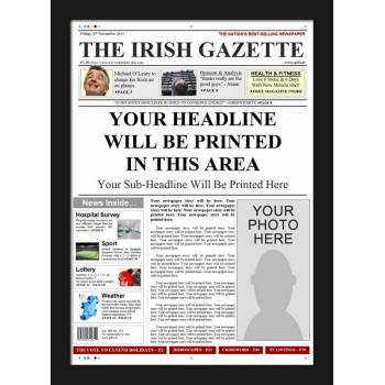 Write Your Own Newspaper Spoof