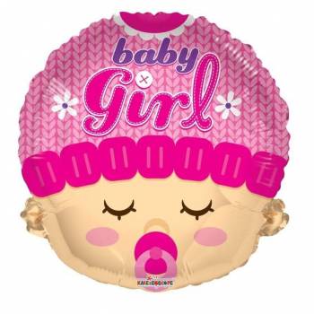 Baby Girl Soother Balloon in a Box