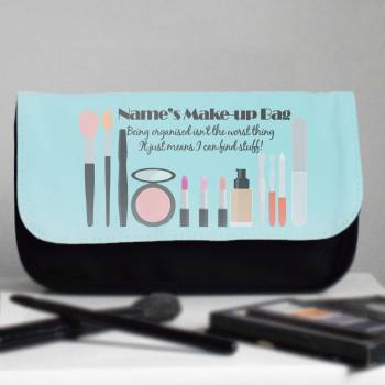Organised Quote Personalised Make-up Bag