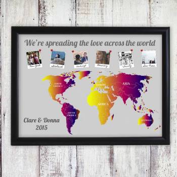 World Map Poster - Personalised