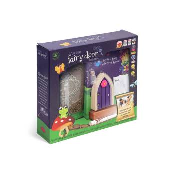 Irish Fairy Door - Purple Arched