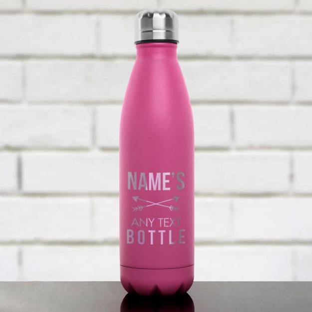 Name's Bottle - Engraved Bottle / Flask