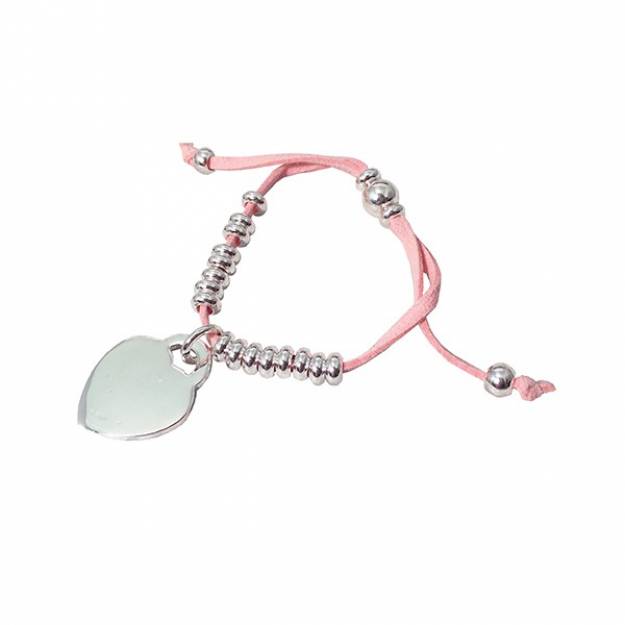 Personalised Benitas Friendship Bracelet - Pink