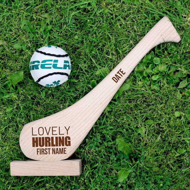 Lovely Hurling Any Name - Personalised Hurley Stick