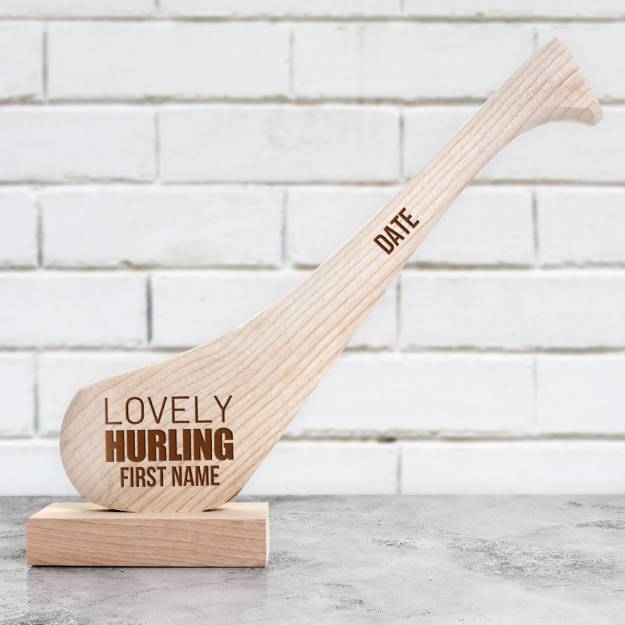 Lovely Hurling Any Name - Personalised Hurley Stick