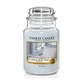 A Calm & Quiet Place Large Jar From Yankee Candle
