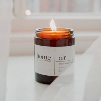 Air - Citrus & Jasmine Fragranced180ml Luxury Soy Wax Candle