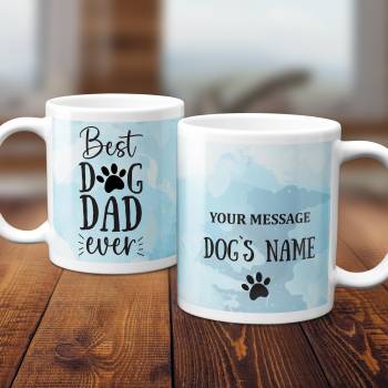 Best Dog Dad Ever - Personalised Mug