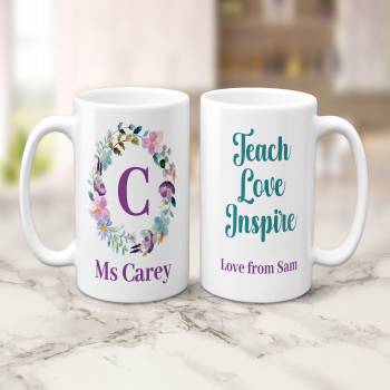 Teach Love Inspire - Personalised Mug