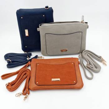 Vintage RFID Clutch With Powerbank