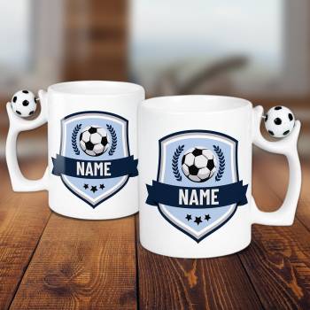 Any Name Personalised Football Handle Mug