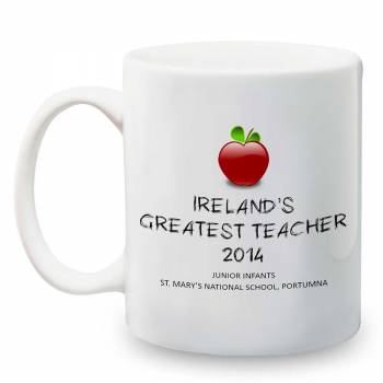 Ireland's Greatest Teacher - Personalised Mug