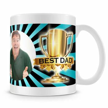 Best Dad Award Personalised Photo Mug