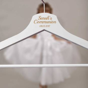 Communion Personalised Wooden Hangers