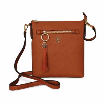 Tipperary Crystal The Chelsea Cross Body Pouch Tan