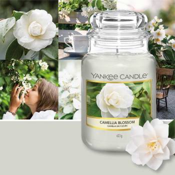 Camellia Blossom Large Jar From Yankee Candle