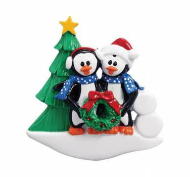 Personalised Christmas Ornament - Penguin Family - 2