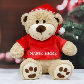 Personalised Christmas Bear