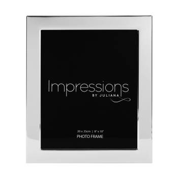 Impressions Silver Plated Photo Frame 8 X 10