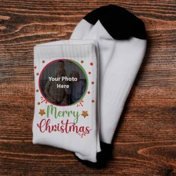 Merry Christmas - Personalised Christmas Socks