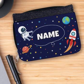 Any Name Universe Design Jeans Wallet