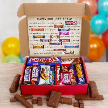 The Happy Birthday Personalised Novelty Chocolate Box