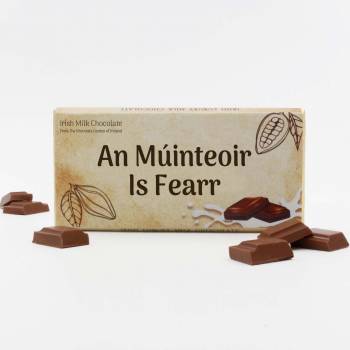An Múinteoir Is Fearr - Irish Milk Chocolate Bar 75g