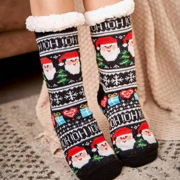 Christmas Santa Slipper Socks