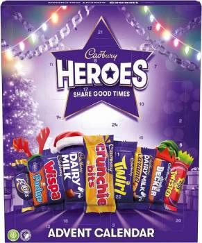 Cadbury Heroes Christmas Advent Calendar