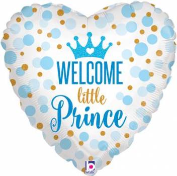 Welcome Little Prince Balloon in a Box