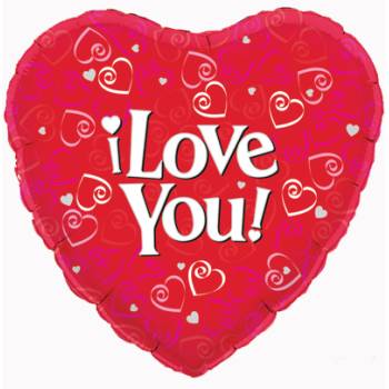I Love You Balloon in a Box