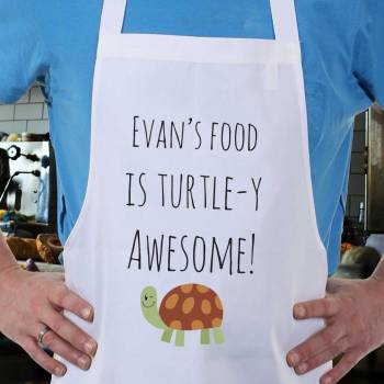 Turtle-y Awesome Personalised Apron