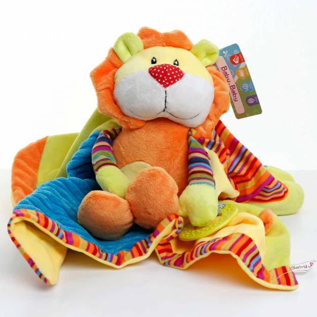 Personalised Activity Comforter - Lion