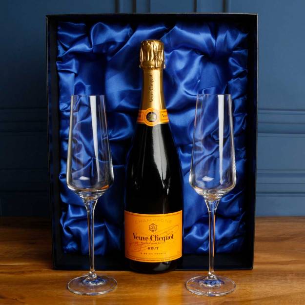 Set Of 2 Champagne Flute Gift Box