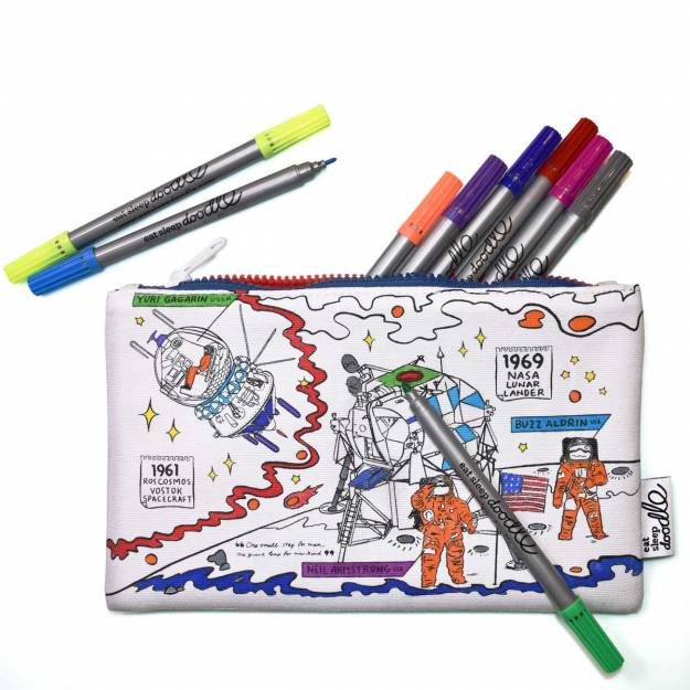 Space Explorer Pencilcase From Eat Sleep Doodle