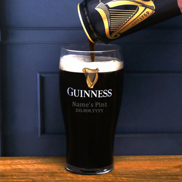 Guinness Personalised Glass in a Gift Box