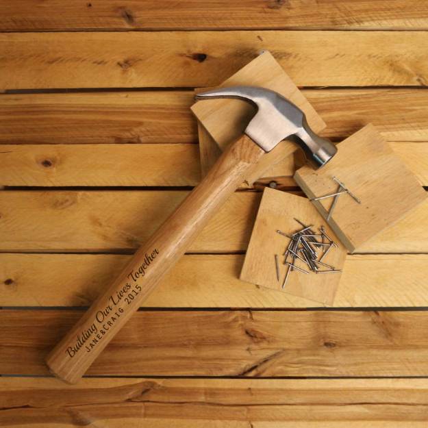 Building Our Lives Together - Personalised Claw Hammer