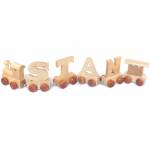 Personalised Wooden Train Name