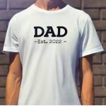 Dad Est. Any Year Personalised T-Shirt