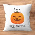Pumpkin Smile - Halloween Personalised Cushion Square