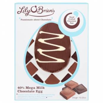 Lily O'Brien Mega Milk Chocolate Egg 290g